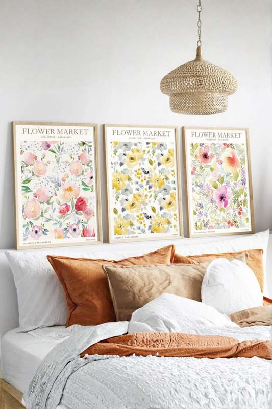 Set de 3 Flower Market