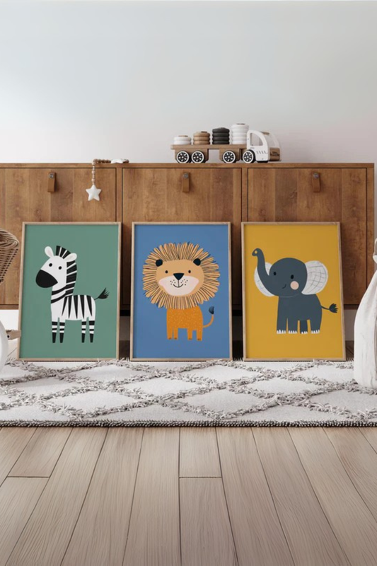 Set de 3 Animales Infantil #4