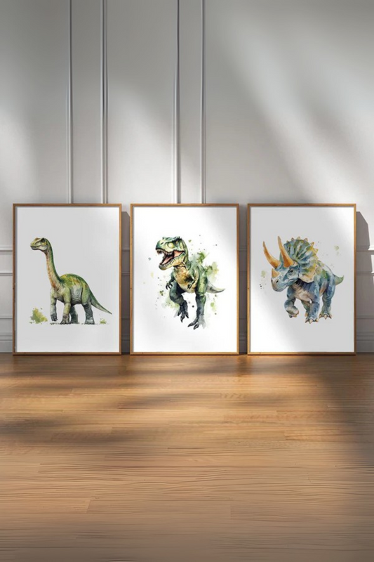 Set de 3 Dinosaurios Infantil #2