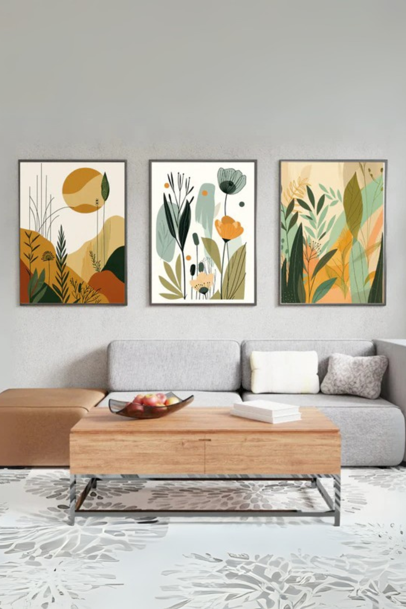 Set de 3 Abstracto #57