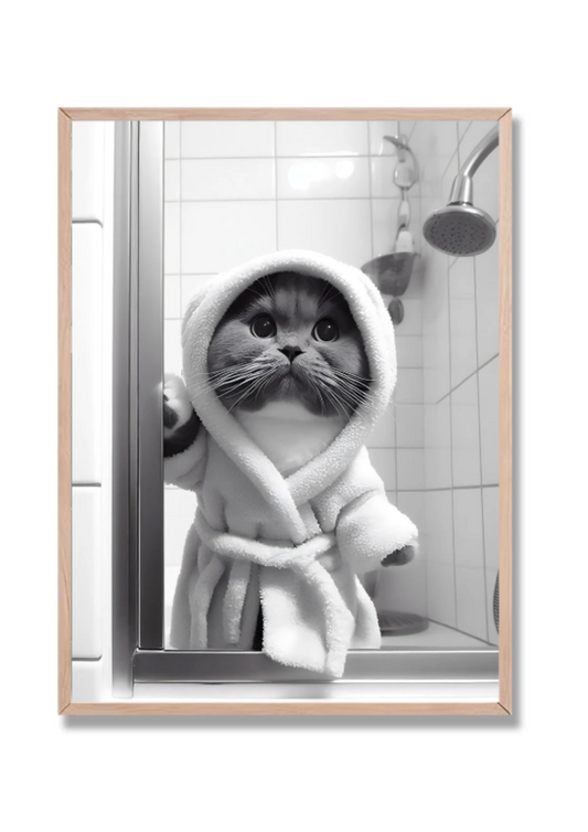 Gato 6 Baño
