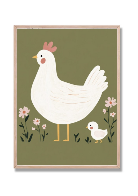 Gallina y Pollito