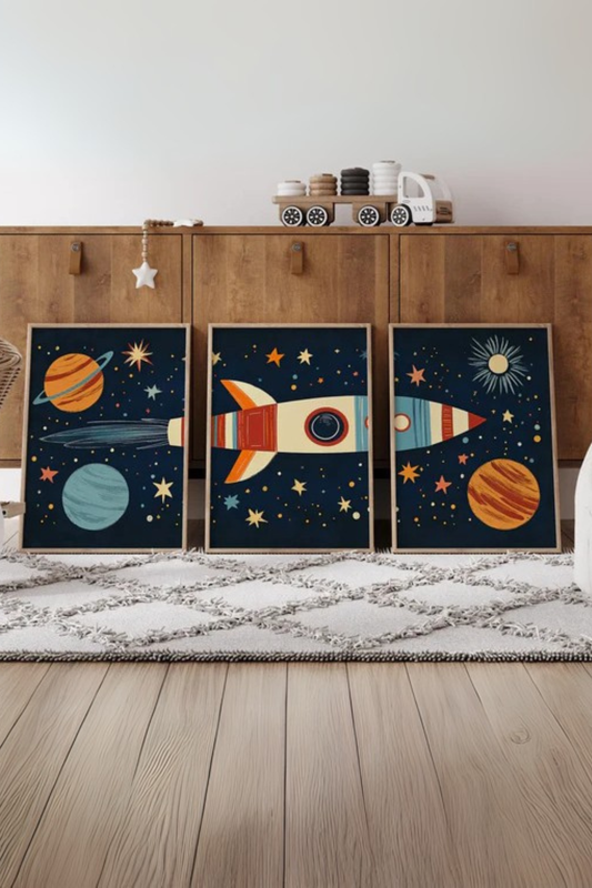 Set de 3 Cohete Infantil