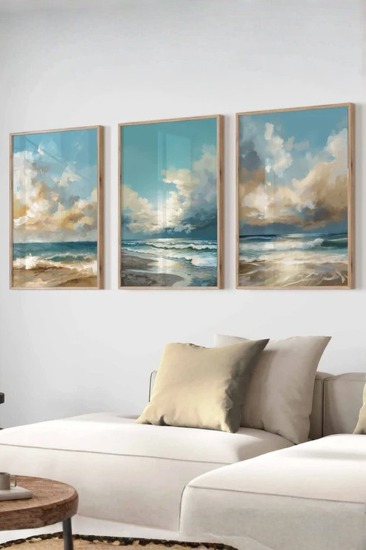 Set de 3 Costa y Playa Art