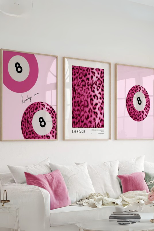 Set de 3 Pink Lucky