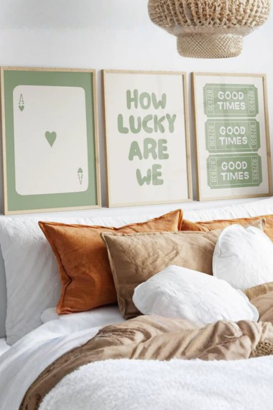 Set de 3 Lucky Verde