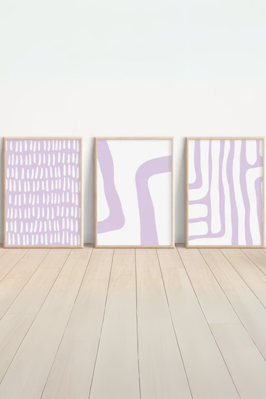 Set de 3 Abstracto #41