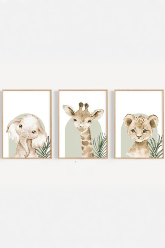 Set de 3 Animales Infantil #2