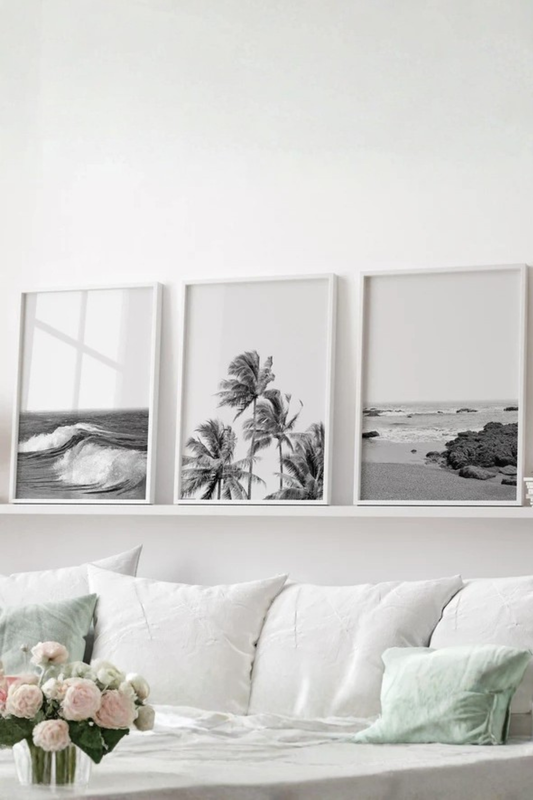 Set de 3 Playa Black and White