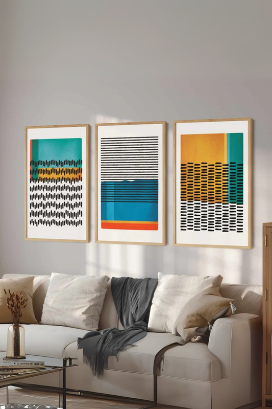 Set de 3 Abstracto #26