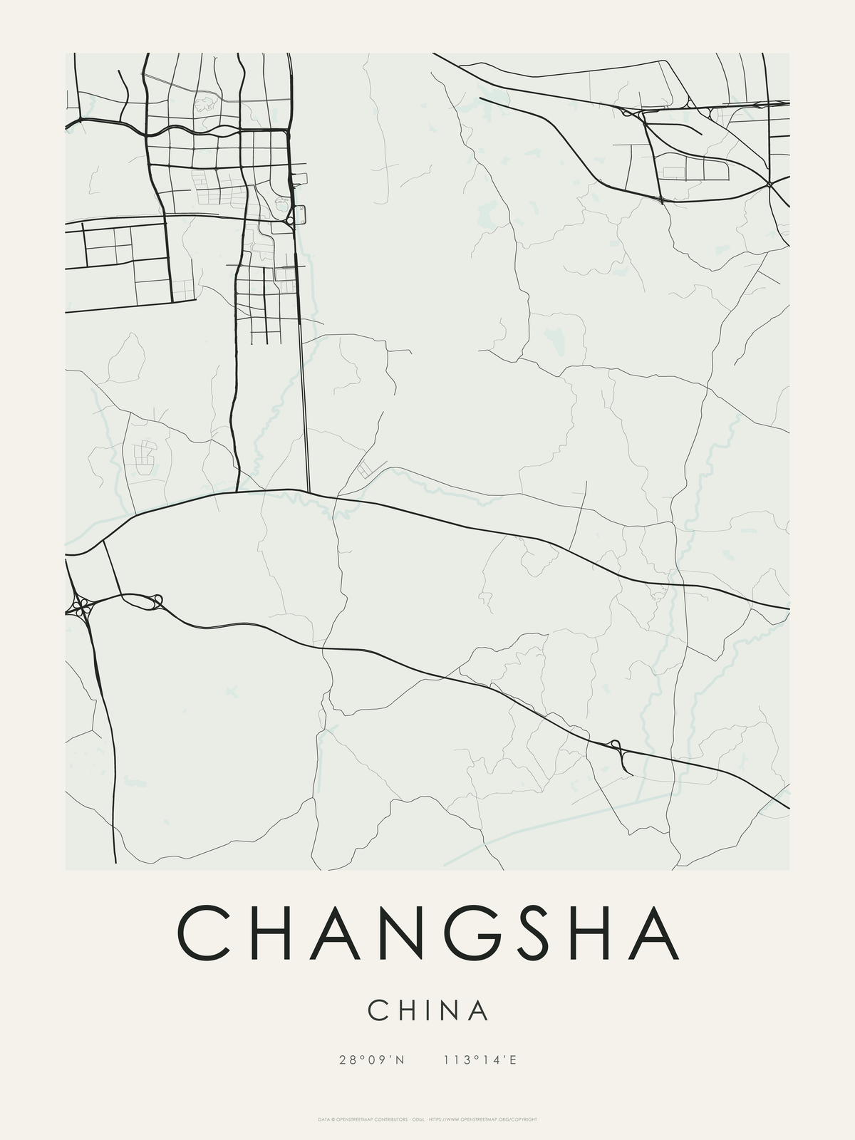 Changsha 1 — mapa artístico 3:4