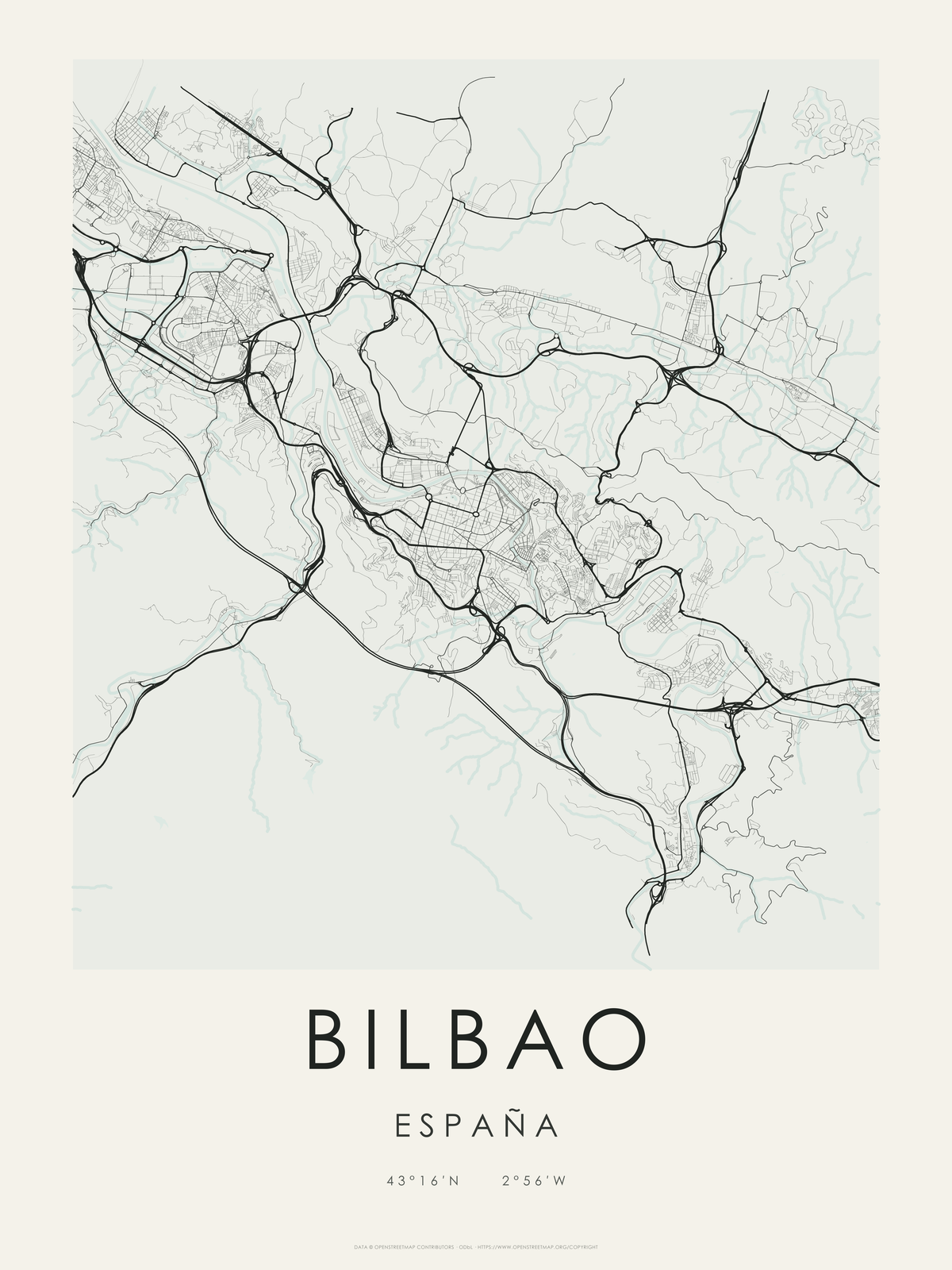 Bilbao 1 — mapa artístico 3:4
