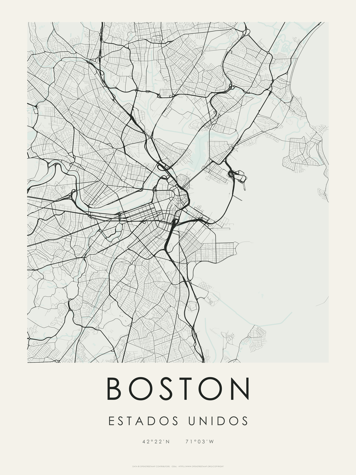 Boston 3 — mapa artístico 3:4