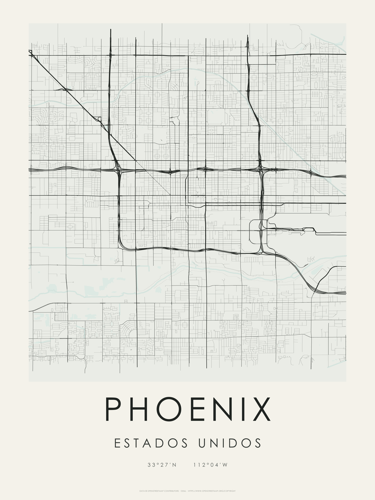 Phoenix 1 — mapa artístico 3:4