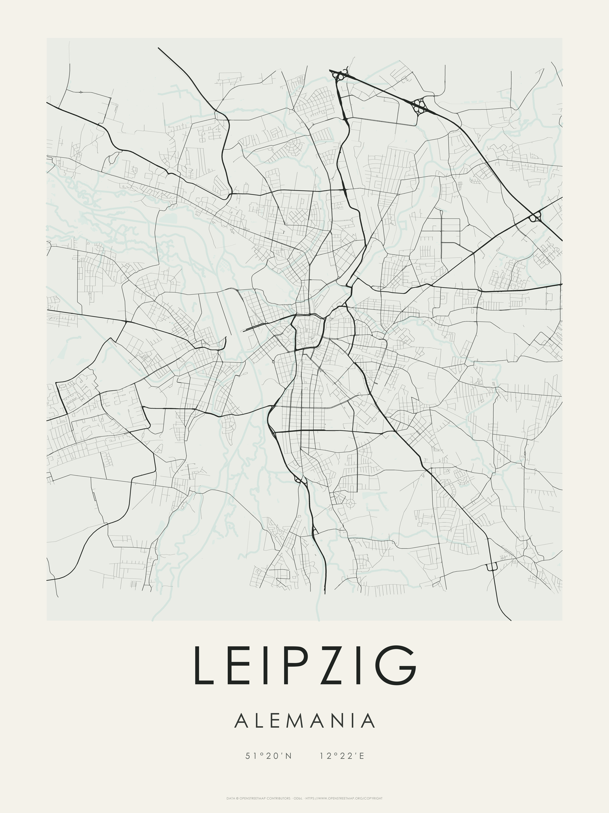 Leipzig 1 — mapa artístico 3:4