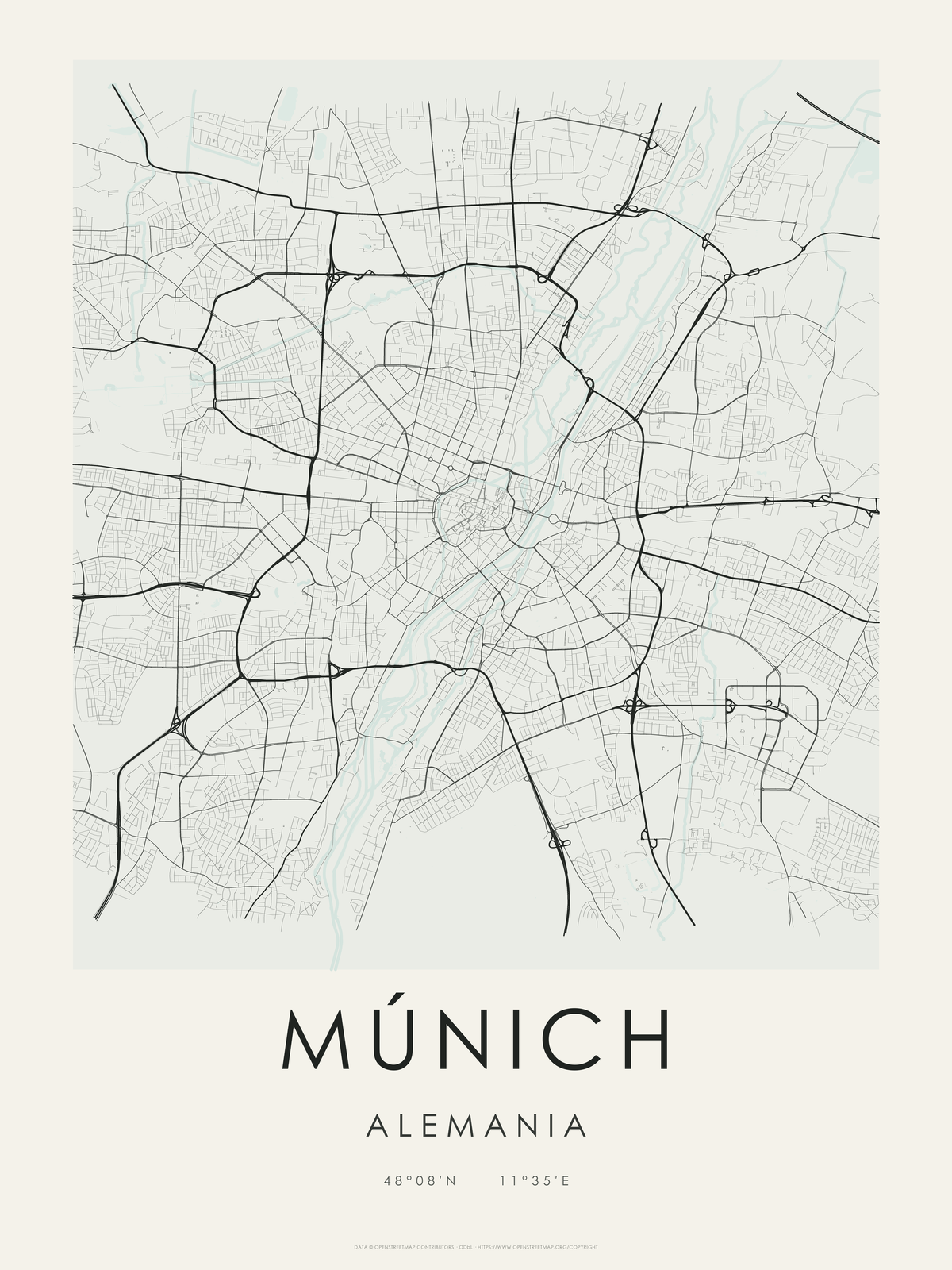 Múnich 1 — mapa artístico 3:4