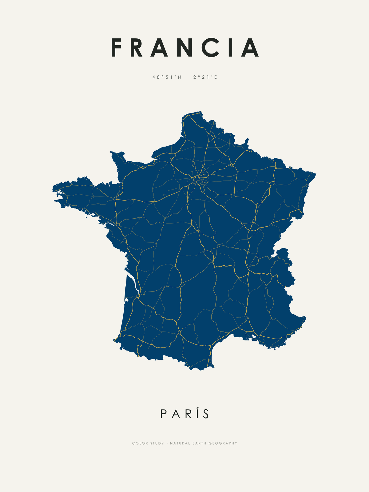 Francia 2 — mapa artístico 3:4