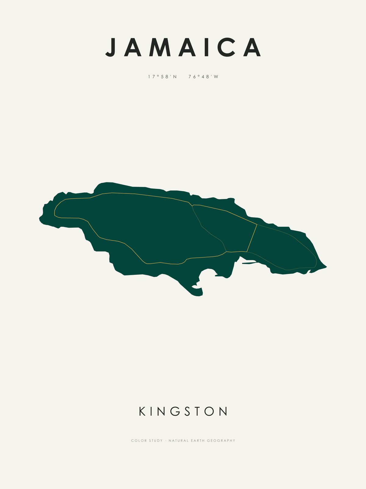 Jamaica 1 — mapa artístico 3:4