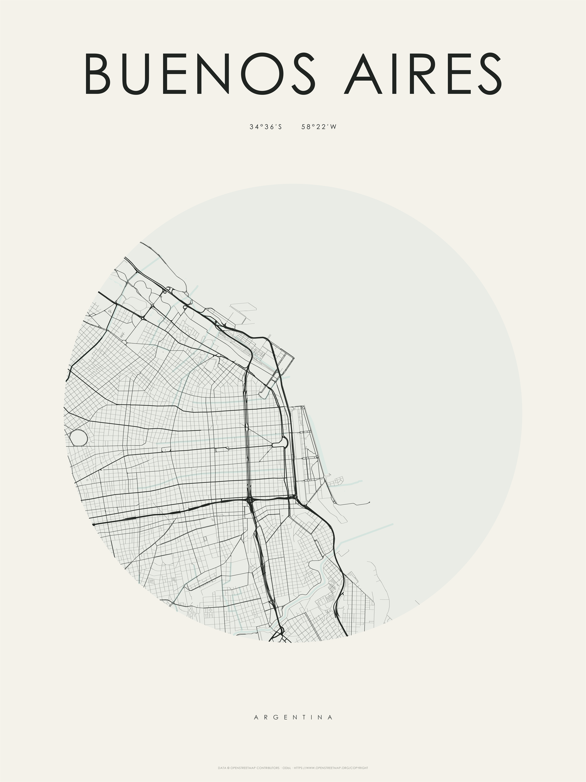 Argentina 1 — mapa artístico 3:4