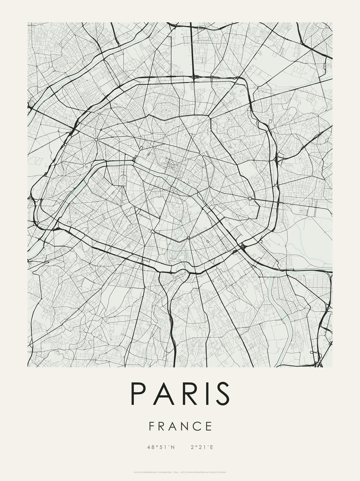 París 3 — mapa artístico 3:4
