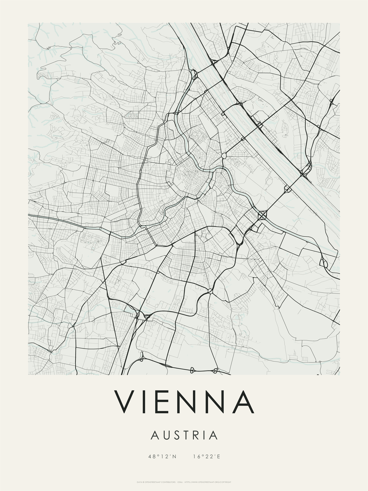 Viena 1 — mapa artístico 3:4