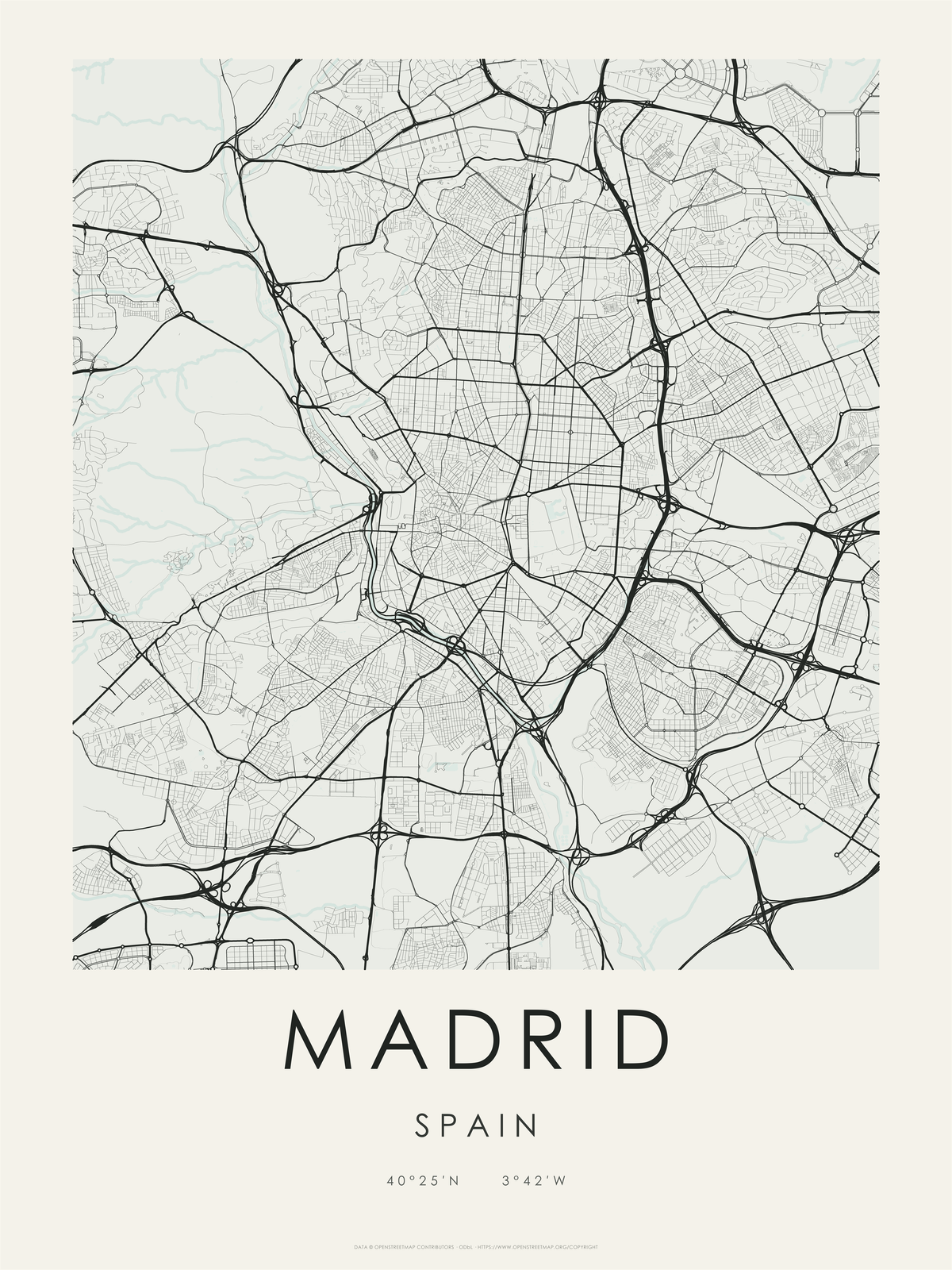 Madrid 1 — mapa artístico 3:4