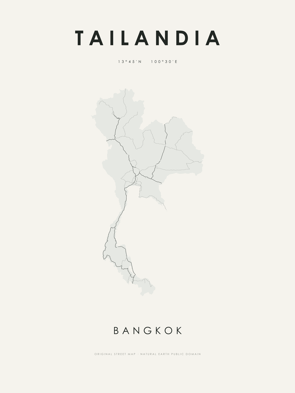 Tailandia 2 — mapa artístico 3:4