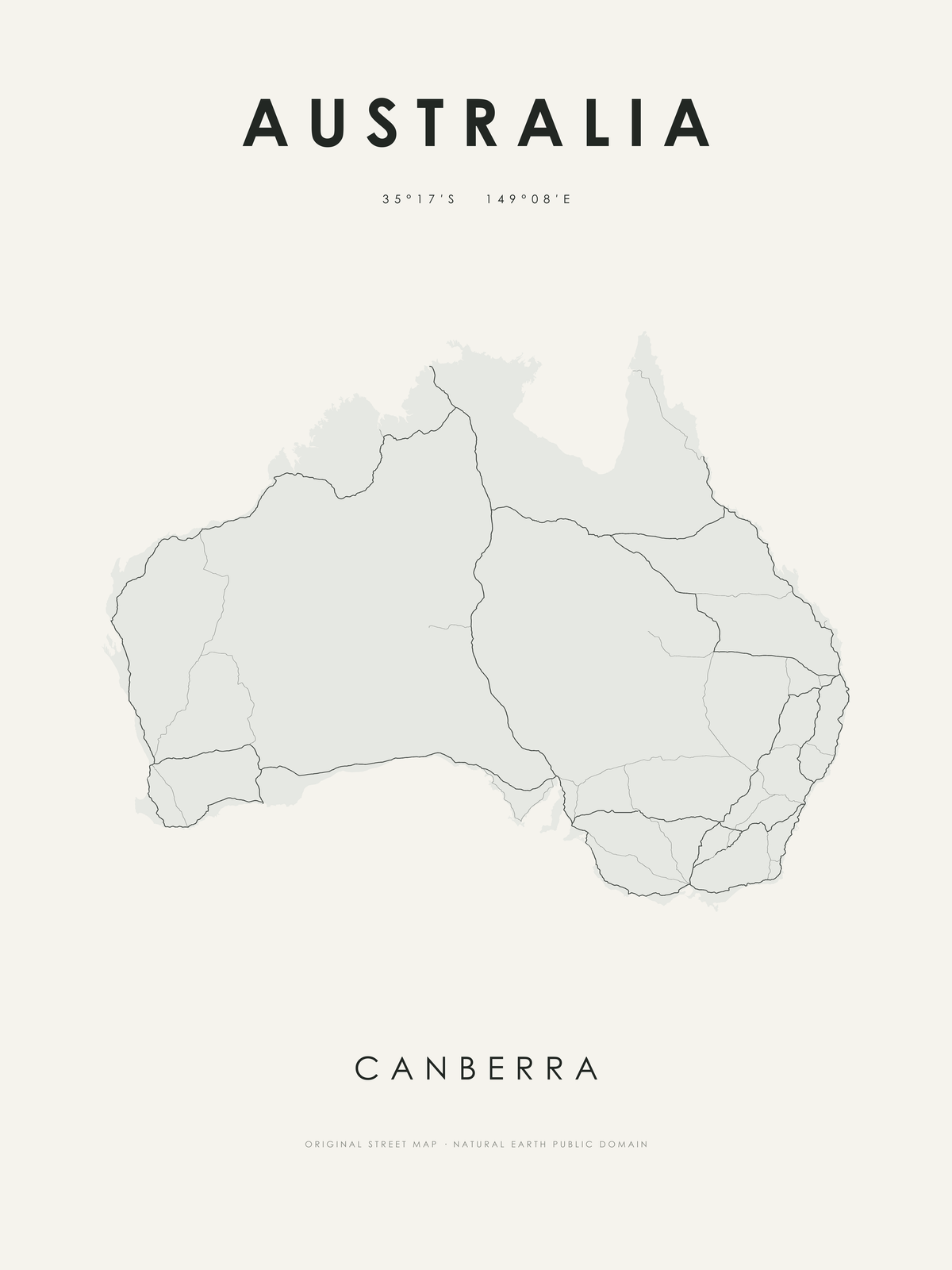 Australia 2 — mapa artístico 3:4