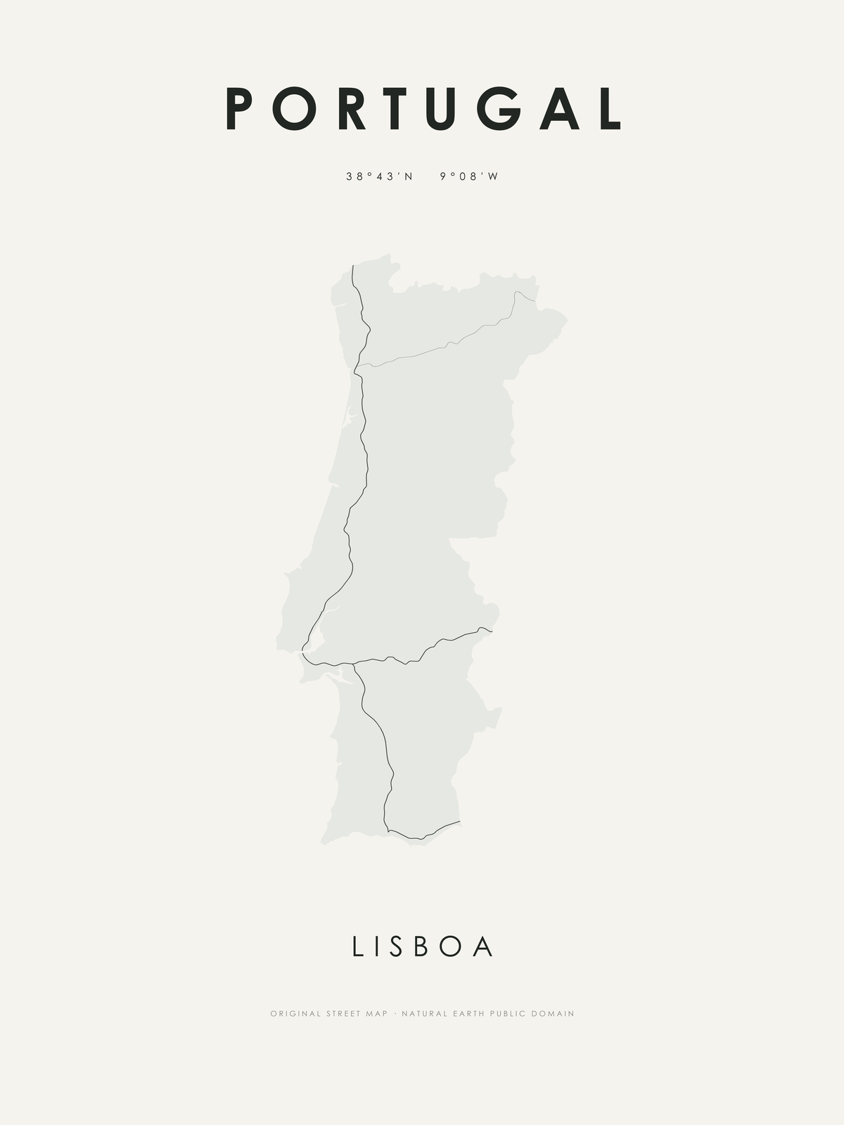 Portugal 1 — mapa artístico 3:4