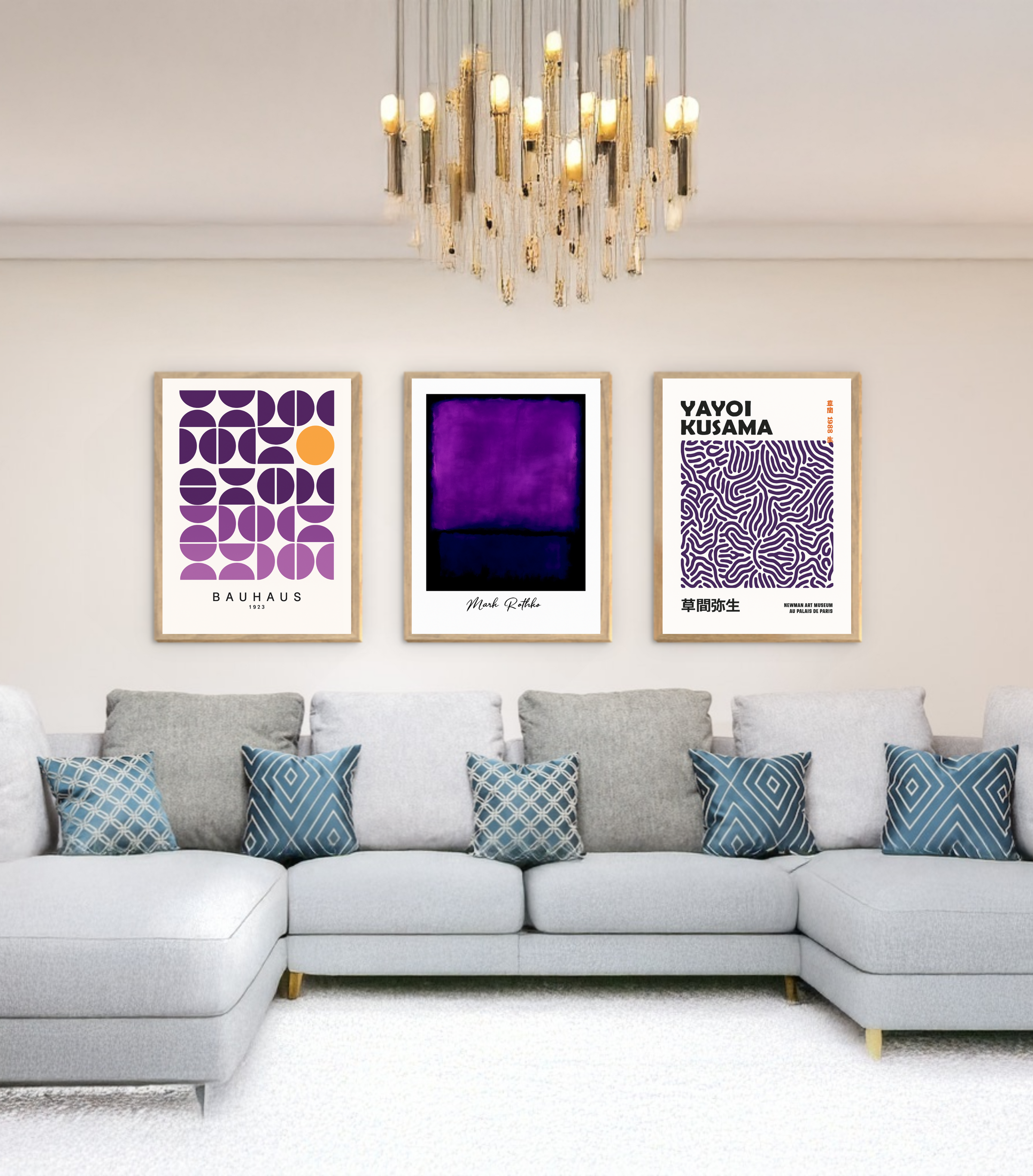 Set de 3 Artistas Violeta