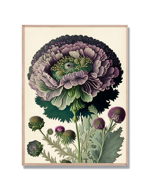 Flor Morada Botánica