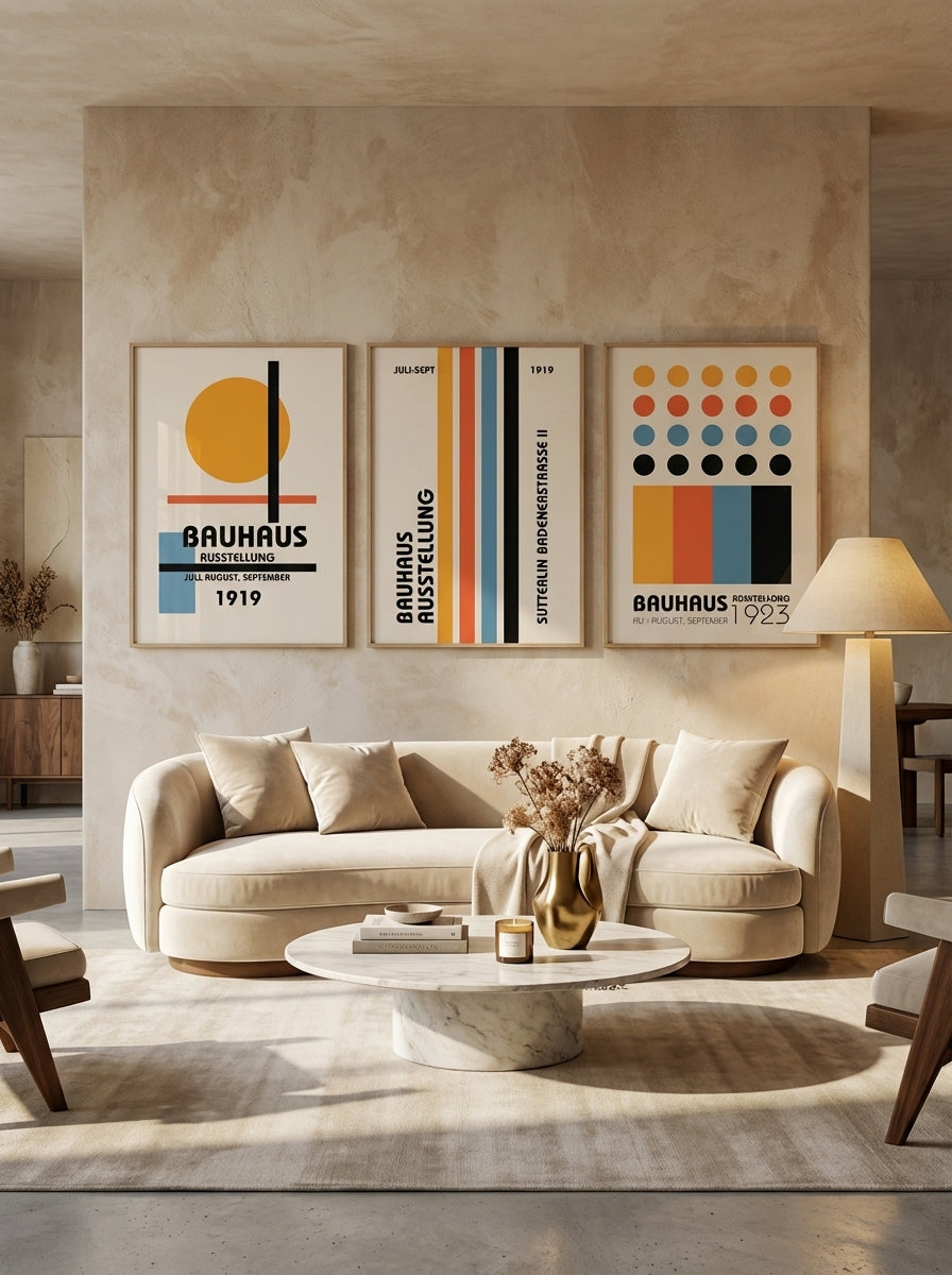 Set de 3 Bauhaus