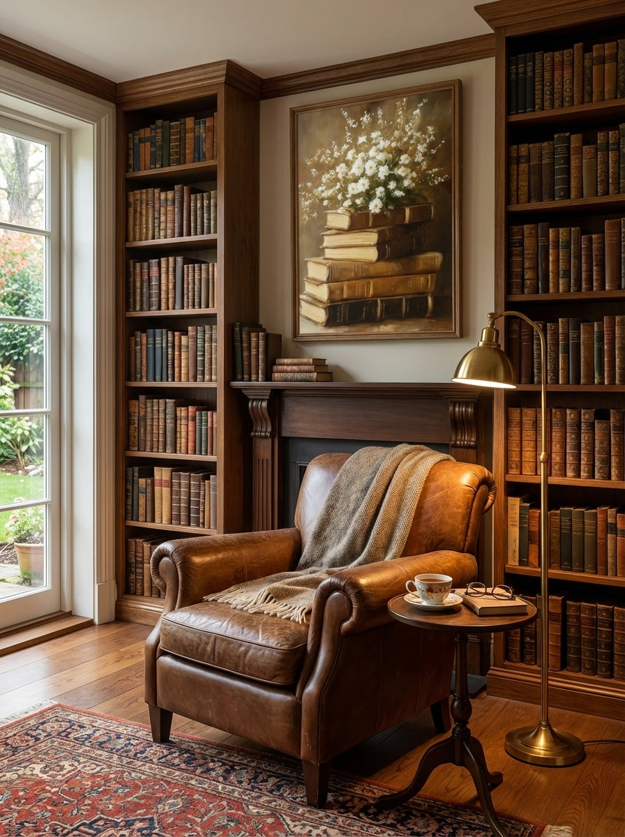 Libros y Flores