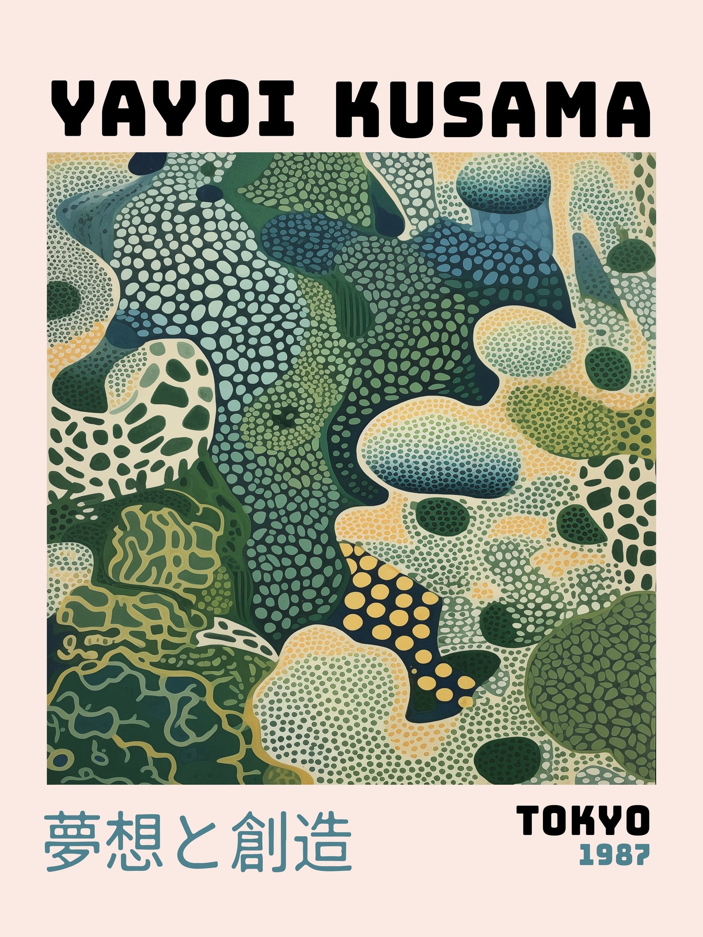 Green Kusama 3x4
