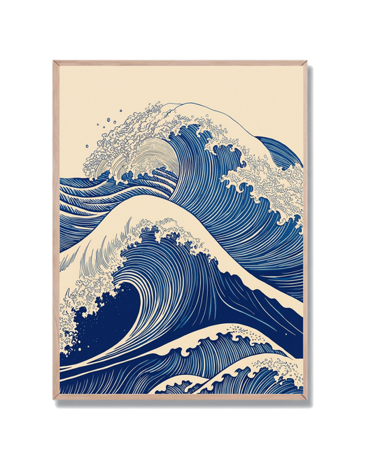 Hokusai Versión Gran Ola