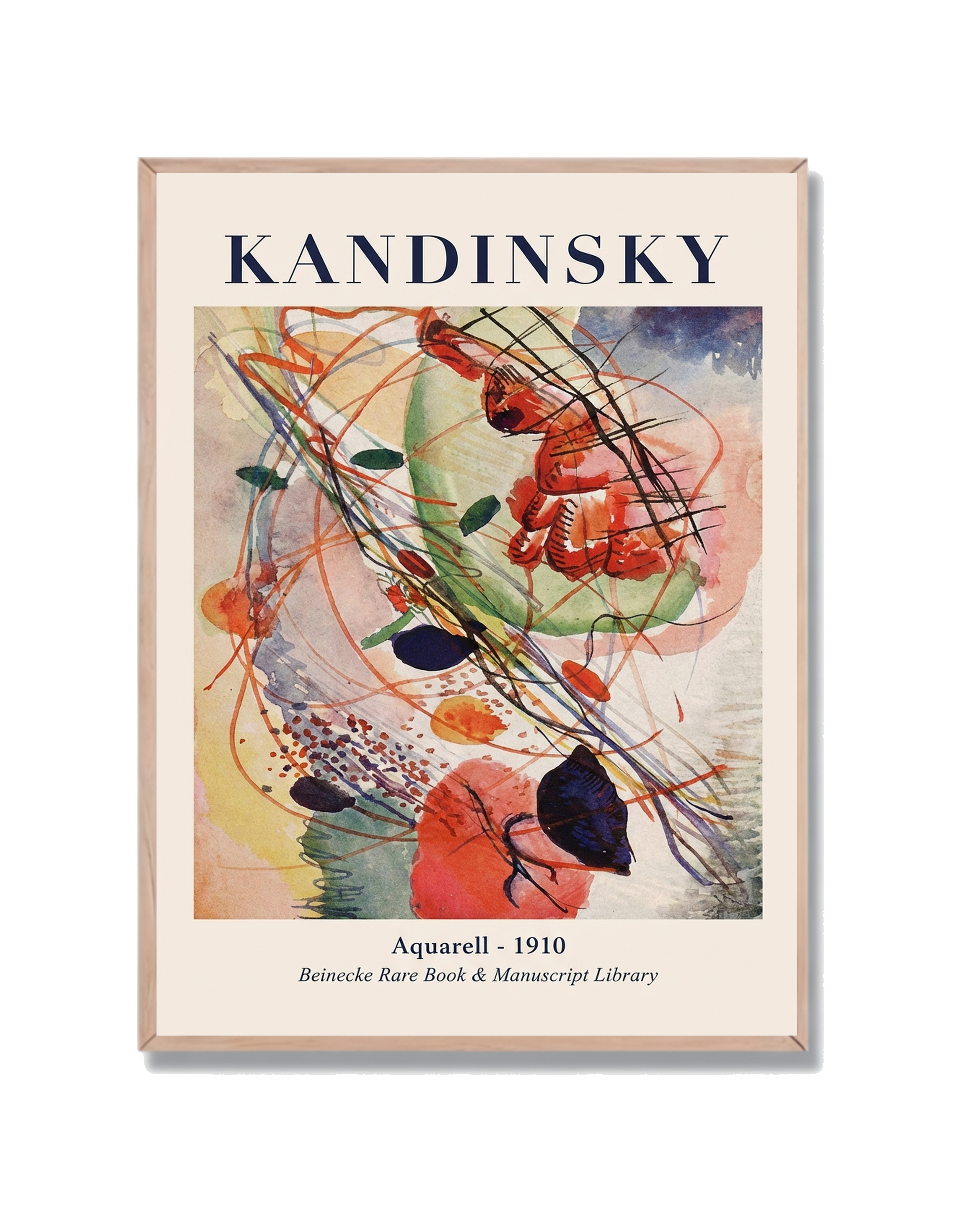 Kandinsky Acuarela 1910
