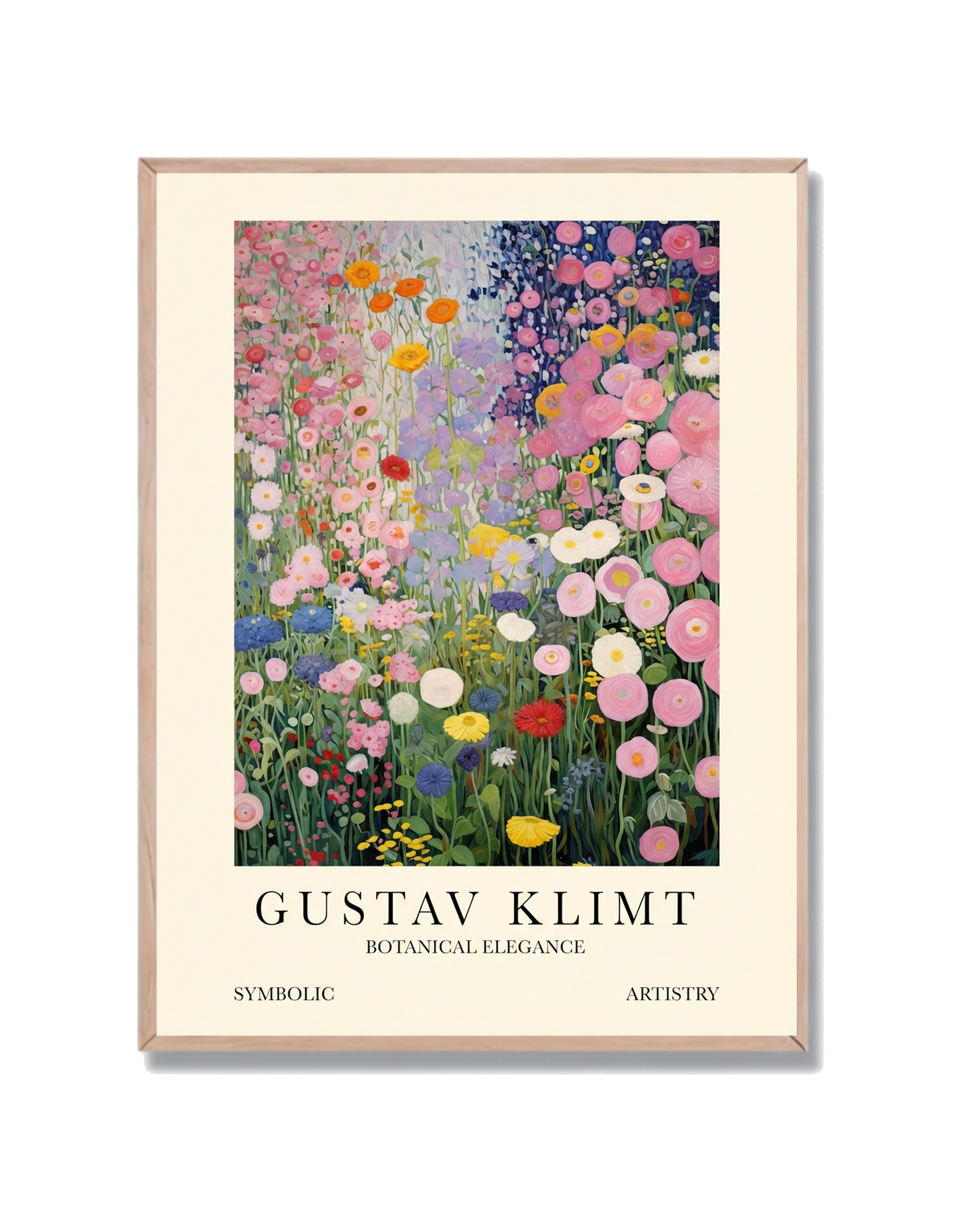 Klimt Jardín Flores