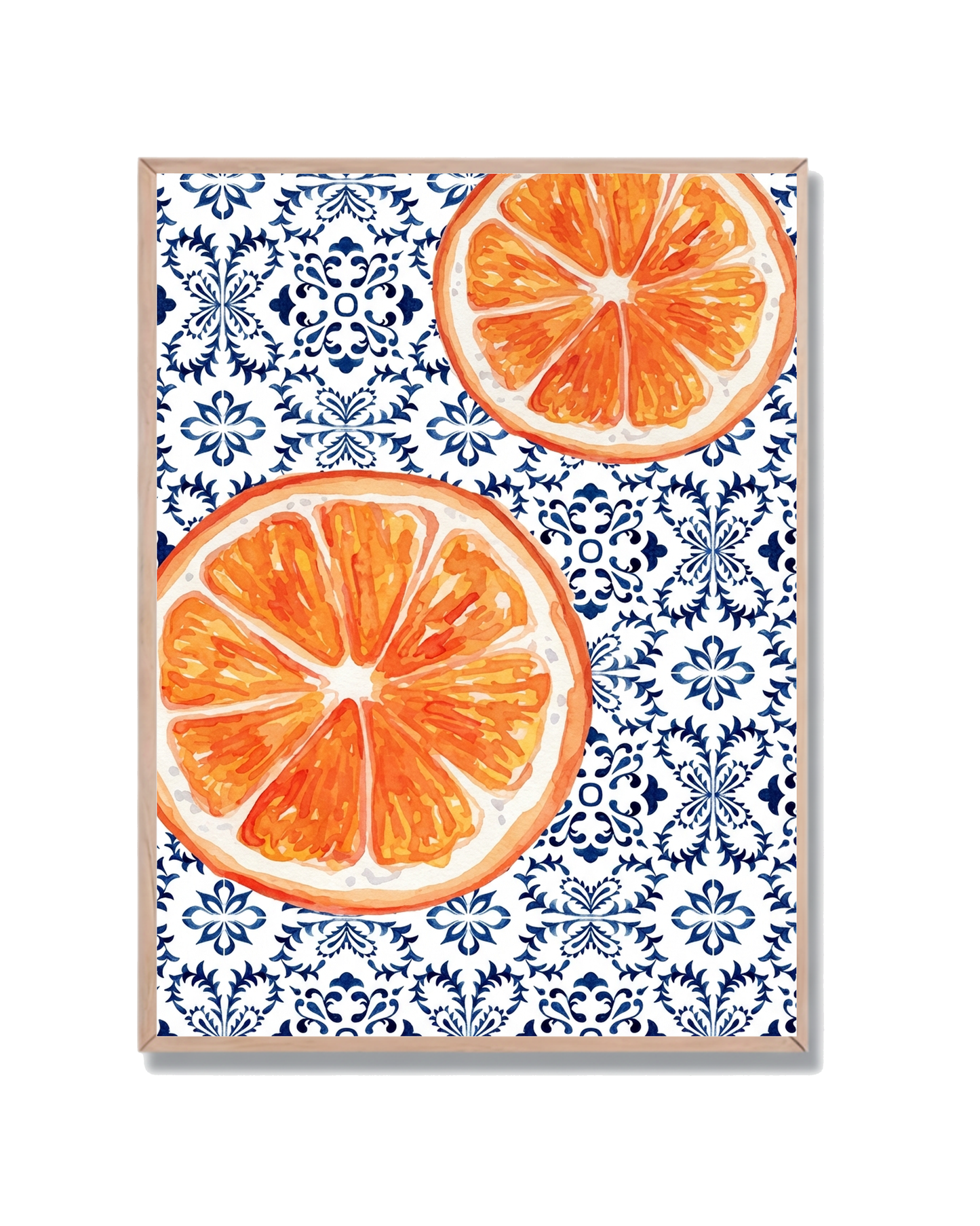 Naranjas Azulejos Mediterráneos