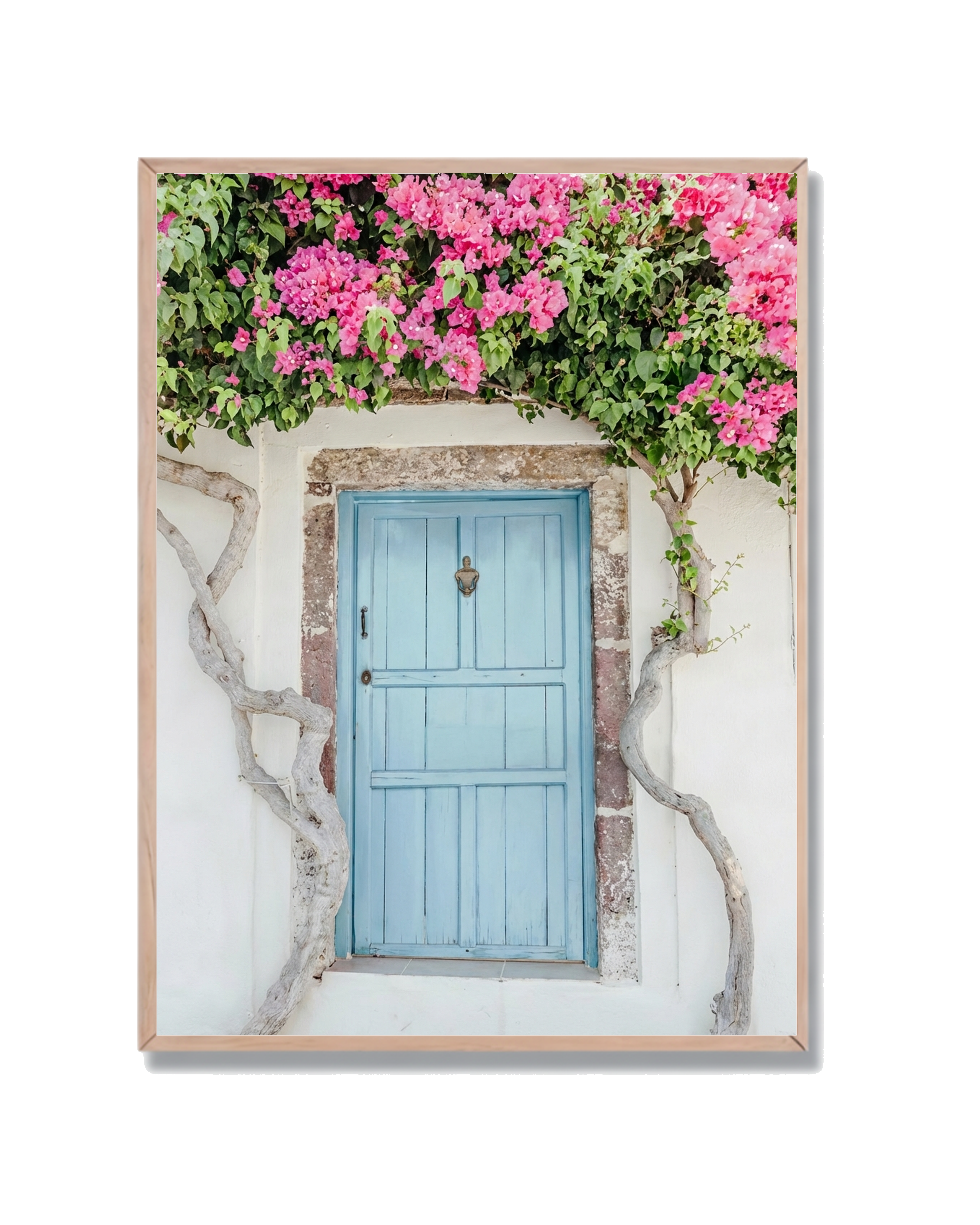 Puerta Azul Santorini