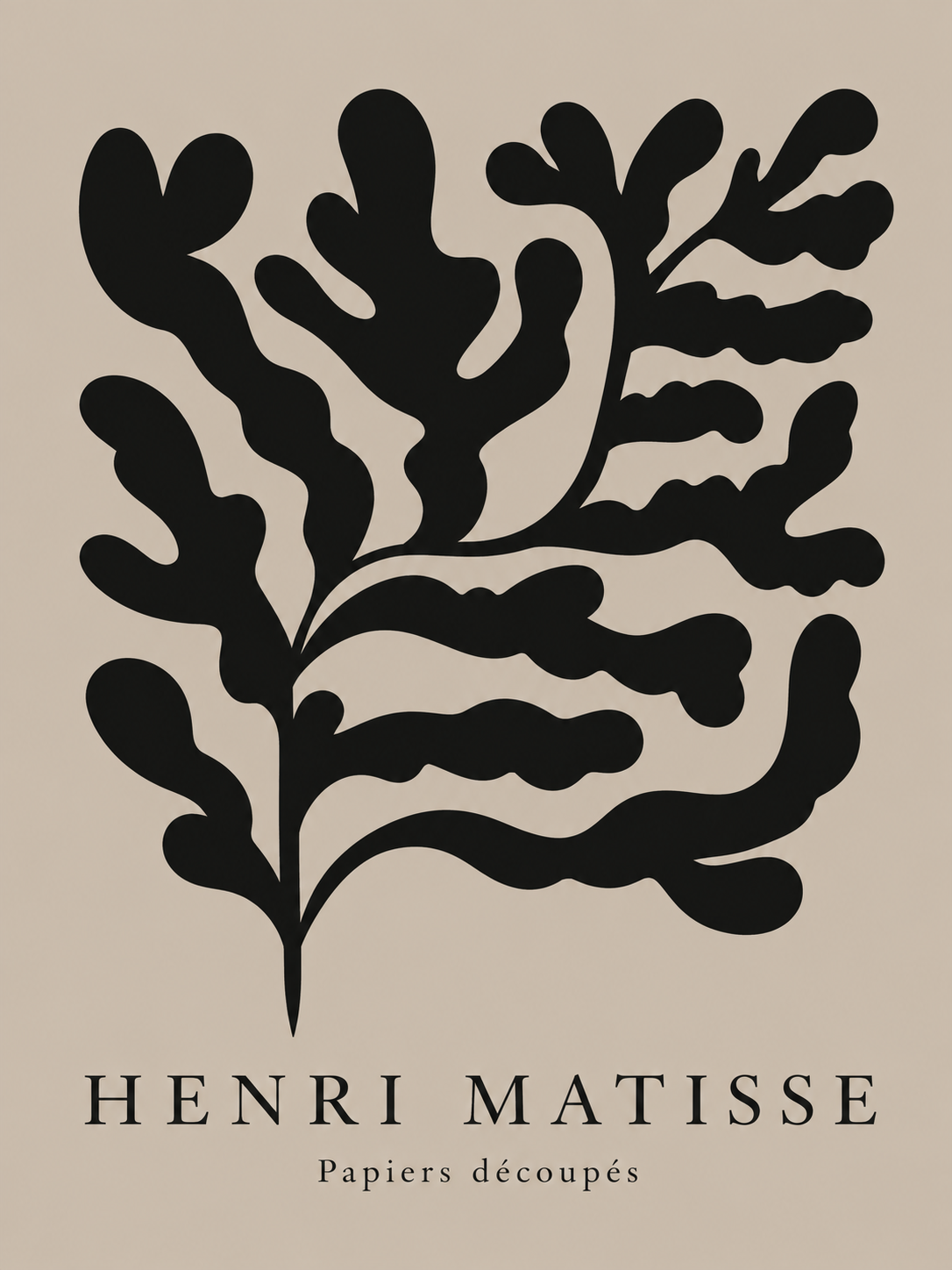 Matisse Rama negra beige