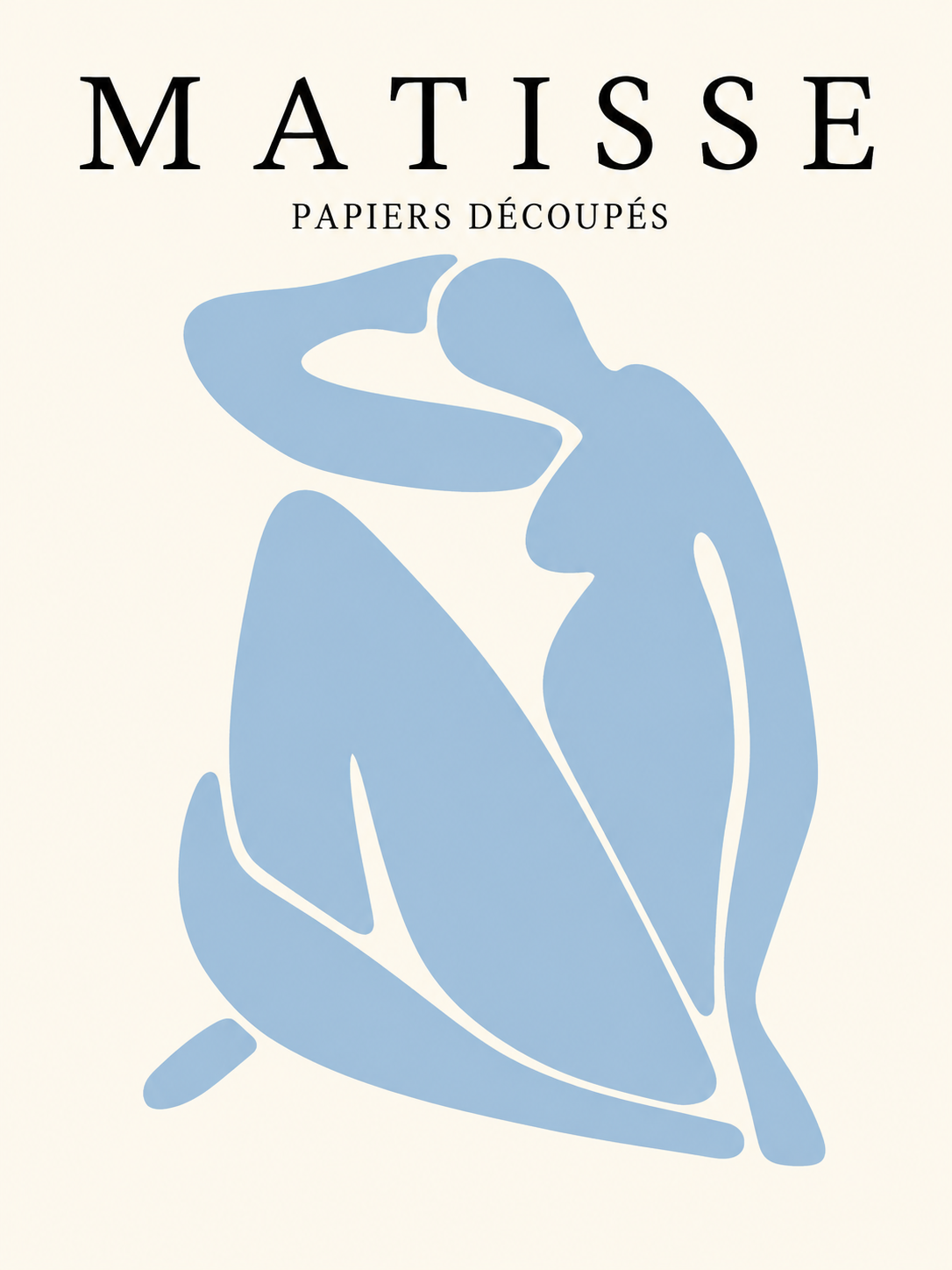 Matisse Recorte celeste abstracto