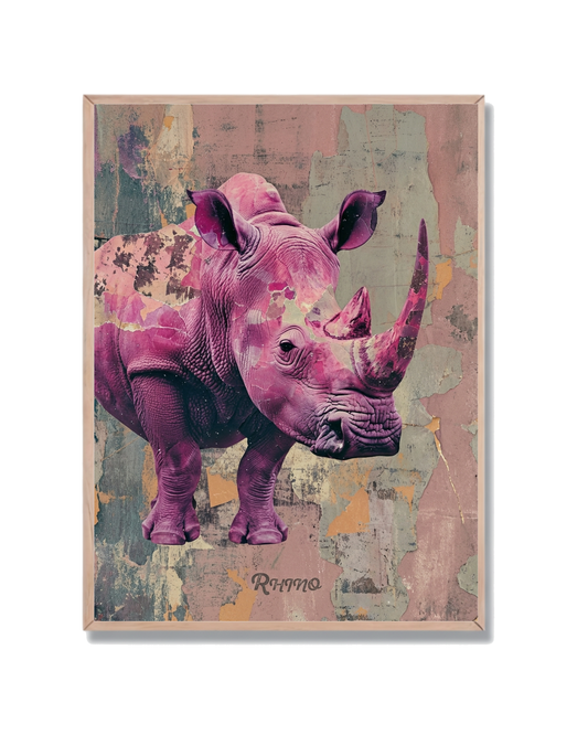 Rinoceronte Arte Pop
