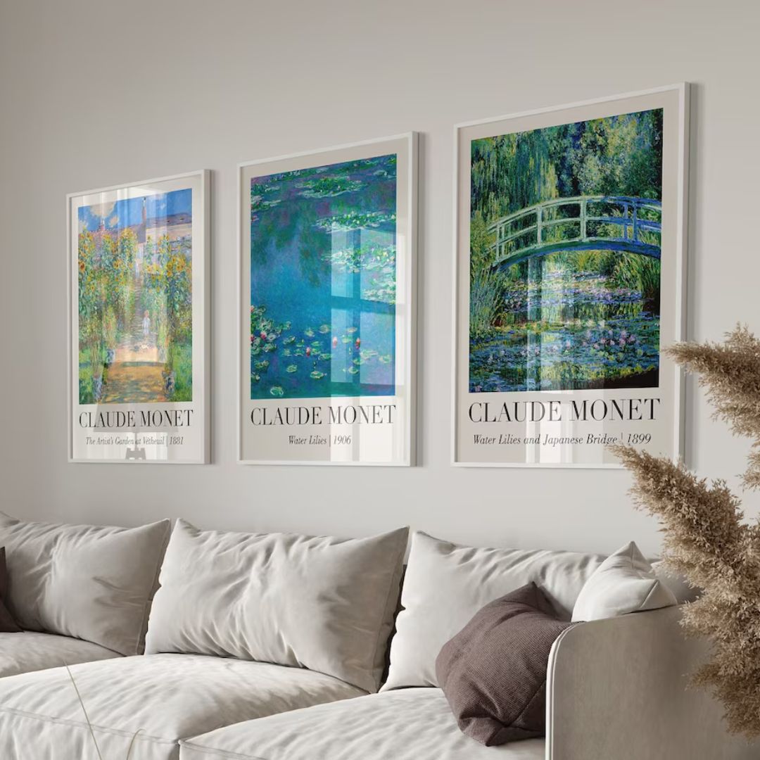 Set de 3 Monet
