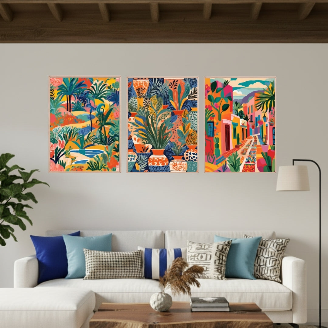 Set de 3 Bótancio Florido