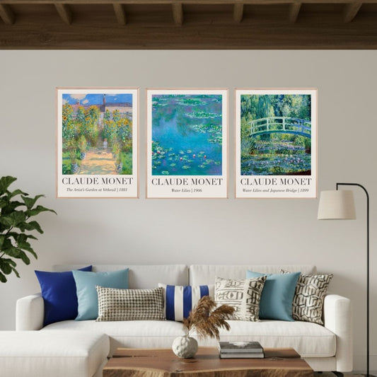 Set de 3 Monet