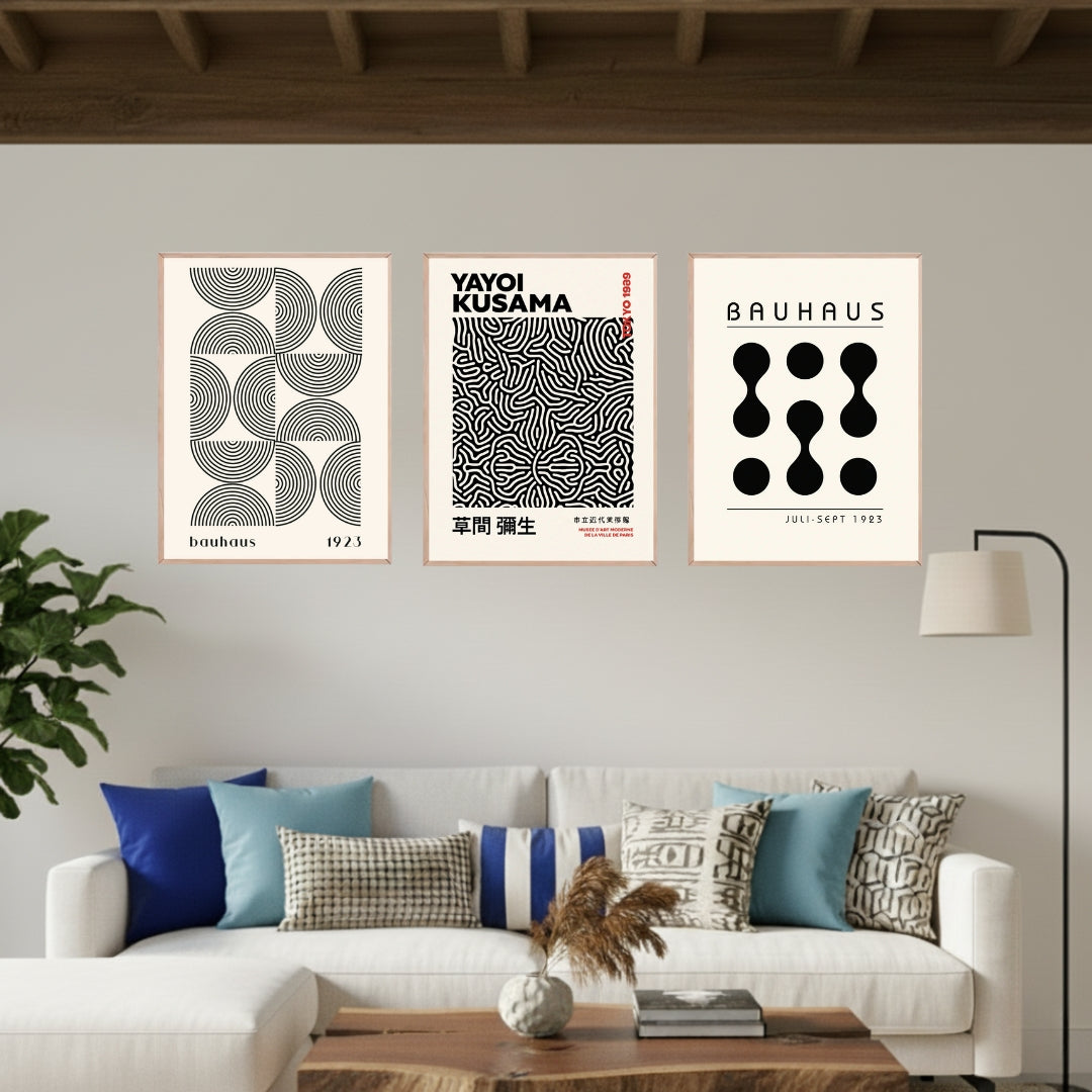 Set de 3 Artistas Negro #2