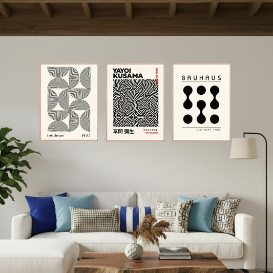 Set de 3 Artistas Negro #2