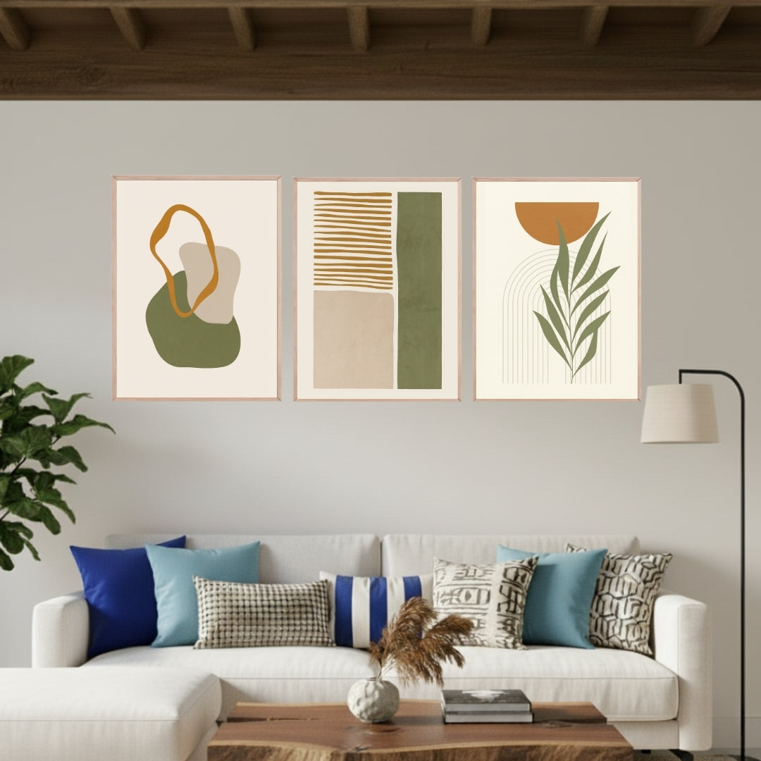 Set de 3 Abstracto #21