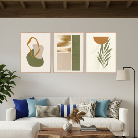 Set de 3 Abstracto #21