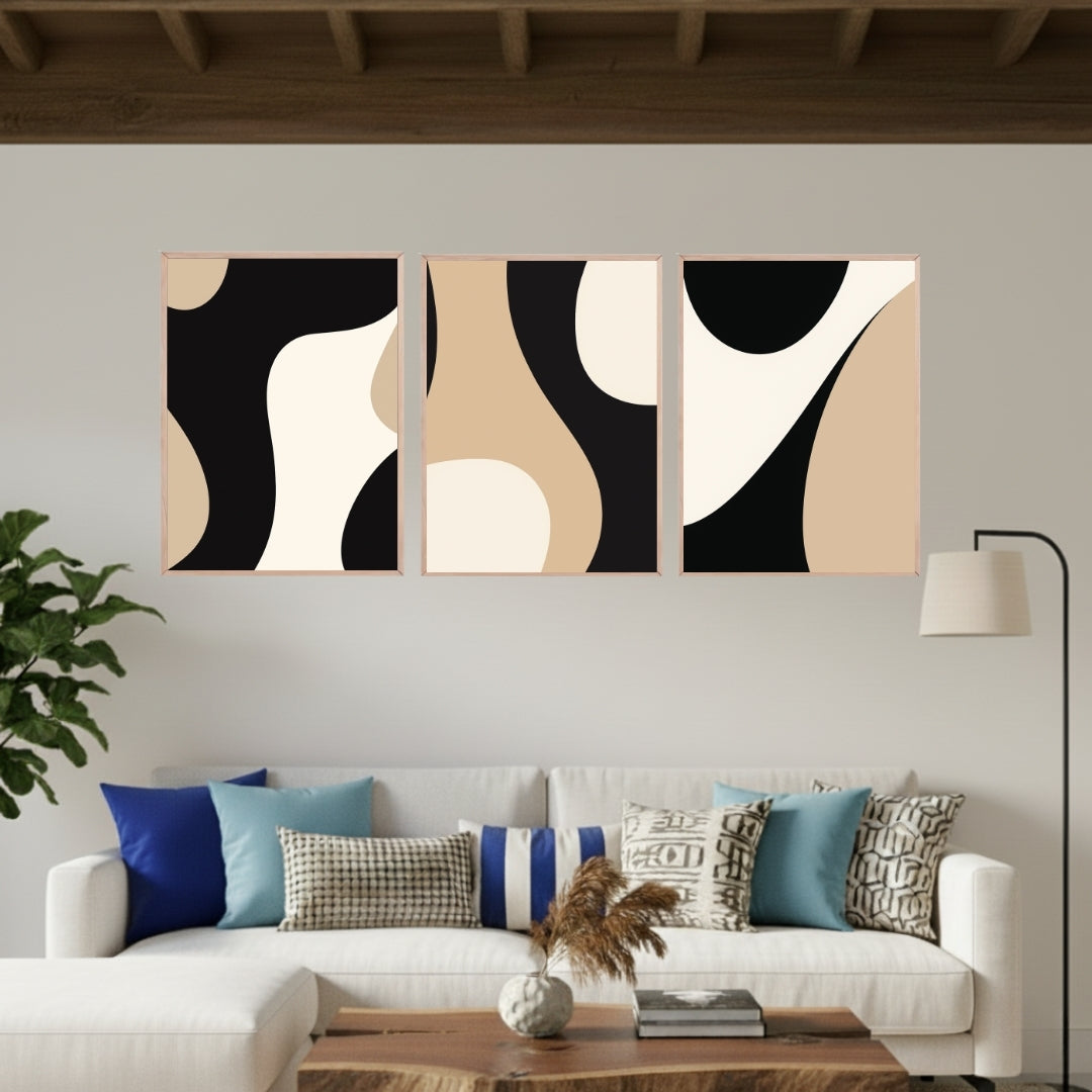 Set de 3 Abstracto #23